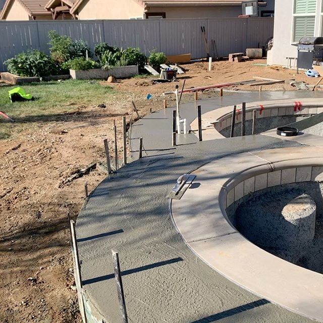 concrete pool decks